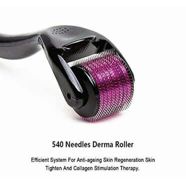 DERMA ROLLER 0.5 MM DRS 540 TITANIUM NEEDLES - Gulf Gadget