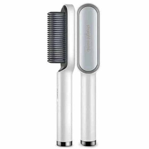 Electric Hair Straightening Brush - Gulf Gadget