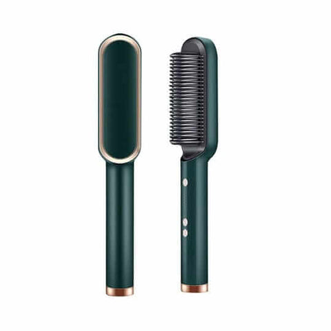 Electric Hair Straightening Brush - Gulf Gadget