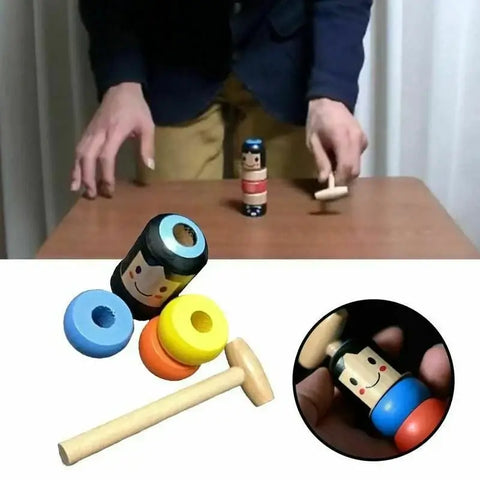 Immortal Daruma Unbreakable Wooden Man Magic Toy - Gulf Gadget