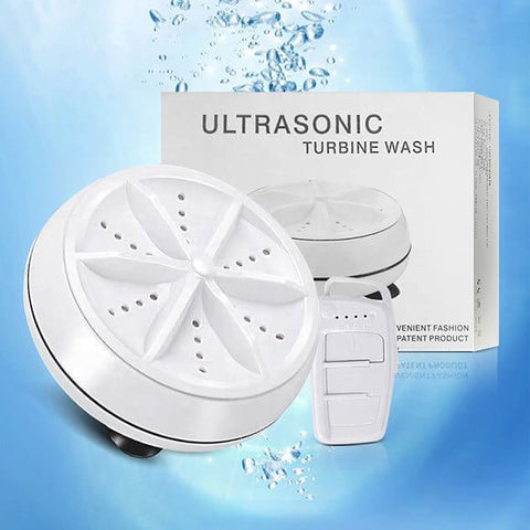 Portable Ultrasonic Mini Washing Machine - Gulf Gadget
