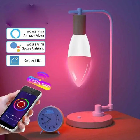 Smart WiFi RGB Bulb - Gulf Gadget